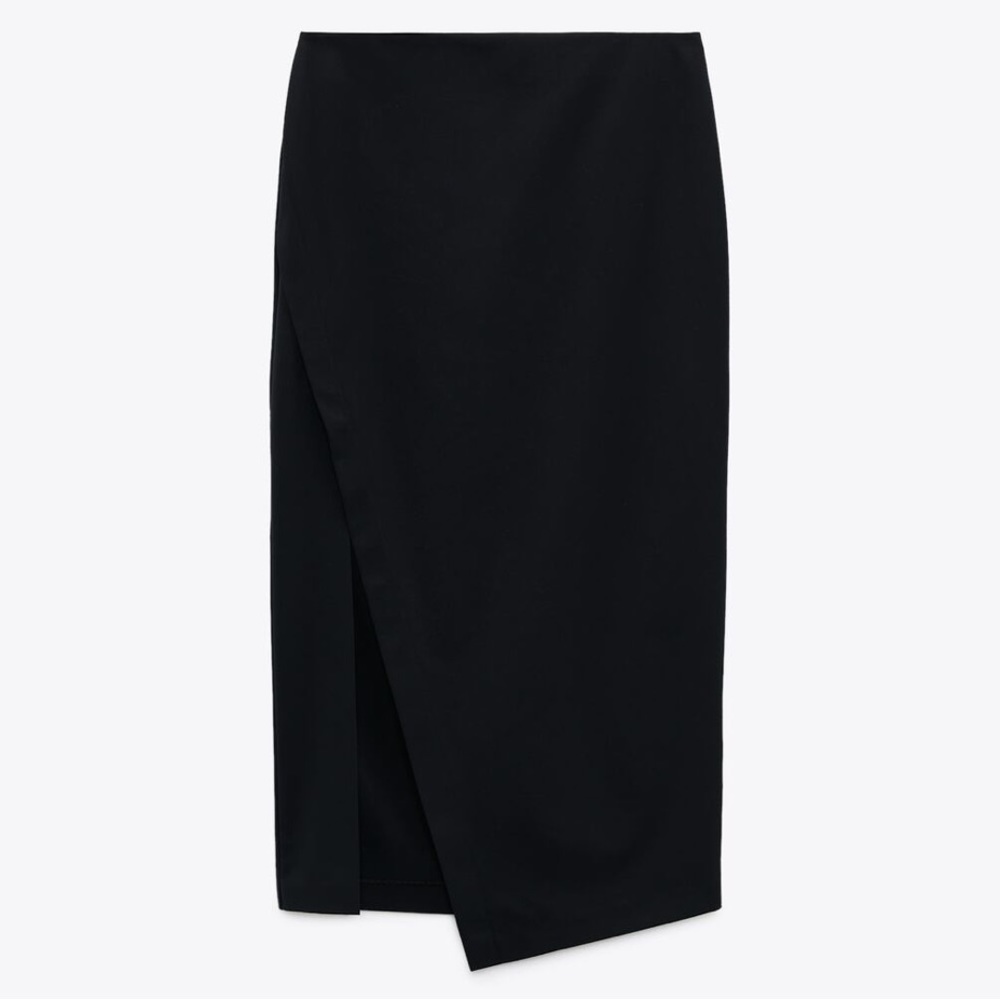 SOLD: High slit midi skirt